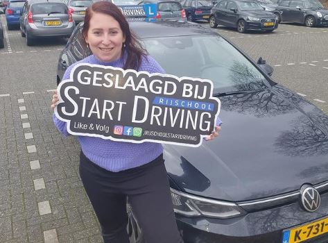 gemiddeld aantal rijlessen